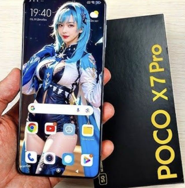 POCO X 7 Pro. 12/512 гб. Мощный игровой смартфон. Жаркент