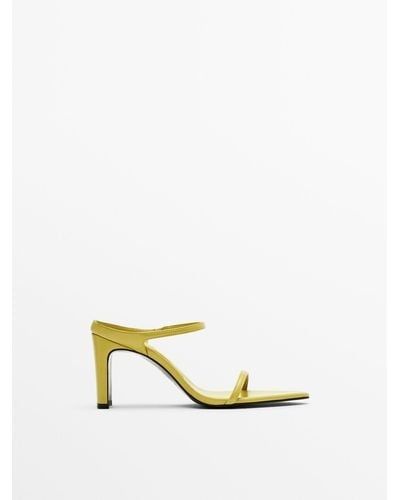 Pantofi/mules Massimo dutti