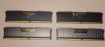 Corsair Vengeance LPX 32GB (4x8GB) DIMM, DDR4, 3000MHz, CL15