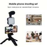 Phone Kit Suport Trepied Lampa Vlog Machiaj Beauty Filmare Youtube