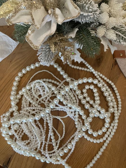 Комплект колиета с перли