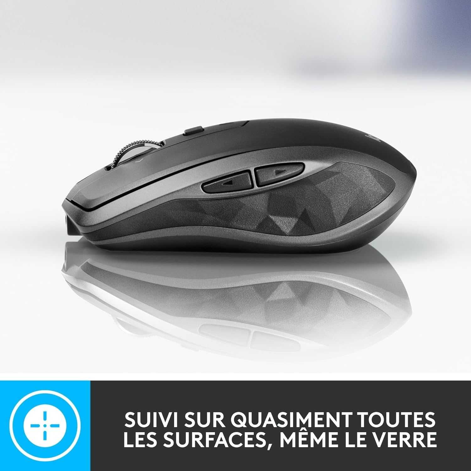 ПРОМО Нова Безжична Bluetooth Мишка Logitech MX Anywhere 2S, Сива
