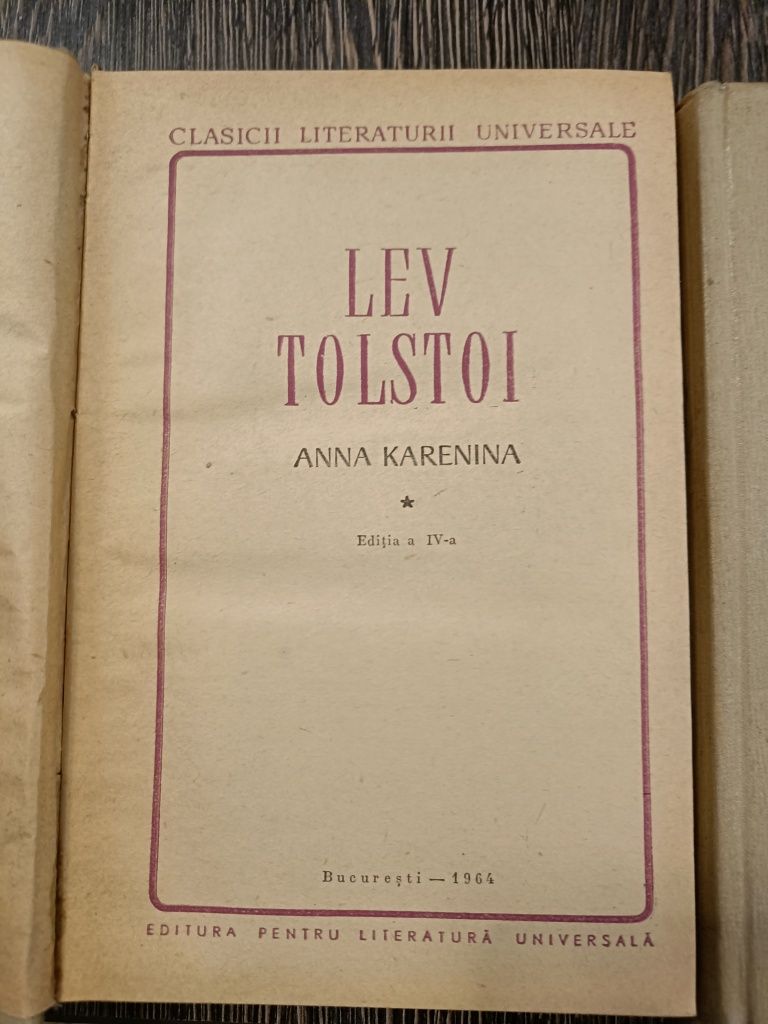 Lev Tolstoi - Ana Karenina (2 volume)