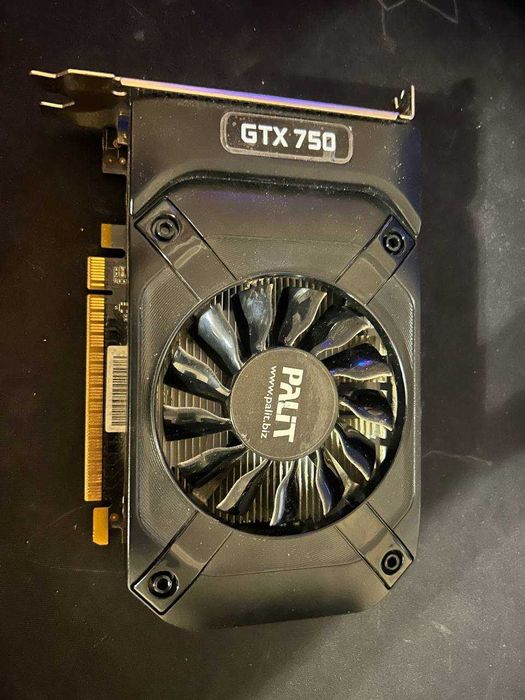 Продаю видеокарту GTX 750 б/у