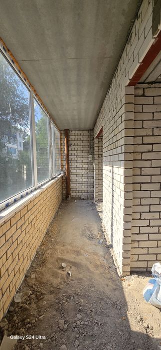 Продам 1 комн квартиру в черновом на Строитель 39/3 2этаж