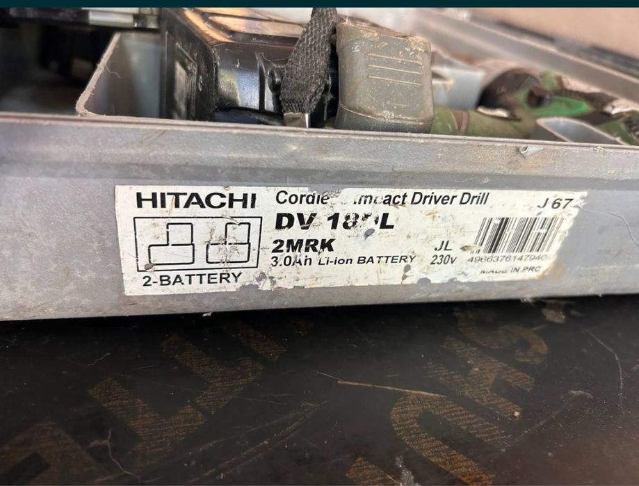 Висок клас винтоверт литиево йонни Хитачи НІТАСНІ пер