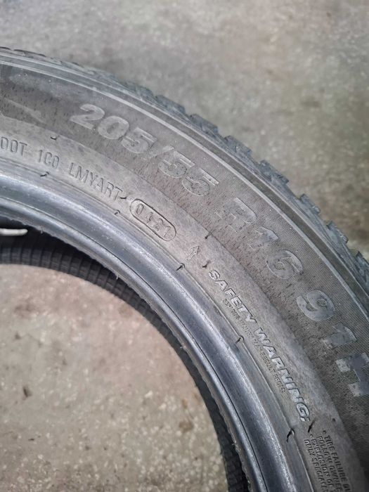 2 Всесезонни гуми Кумхо 205/55/16 ДОТ21 (безплатно поставяне)