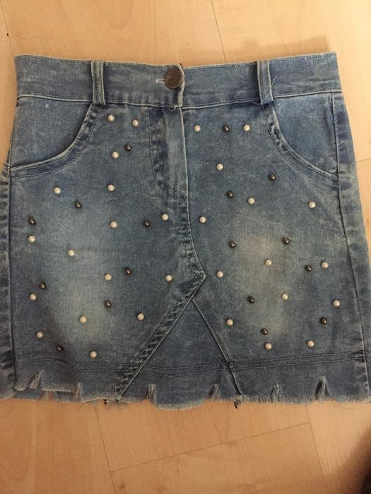 Джинсовая юбочка