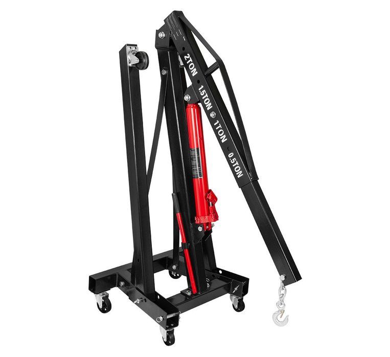 Girafa macara hidraulica scos motor 2t pliabila redats