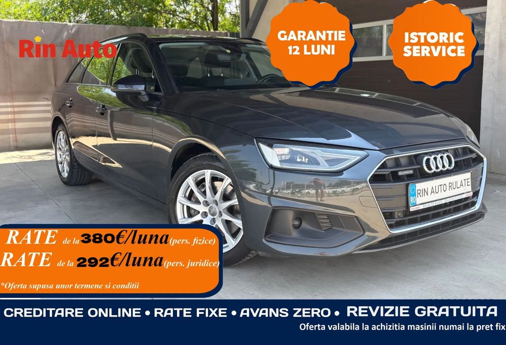 Audi A4 4x4 ~ Quattro ~ 2.0 Diesel ~ Posibilitate vanzare si in RATE ~ TVA