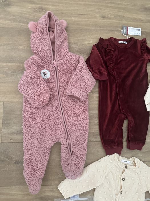 Зимни дрехи за момиче 6-9м