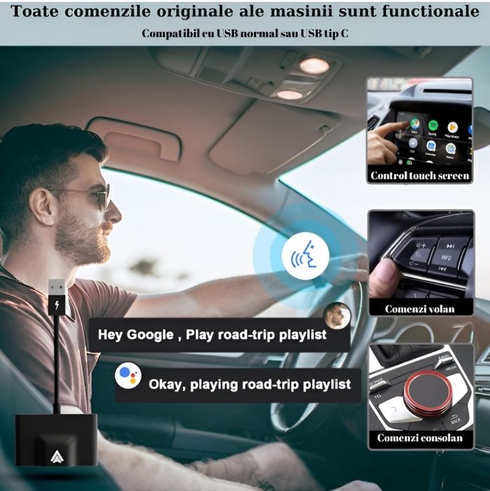 Android auto wireless adapter