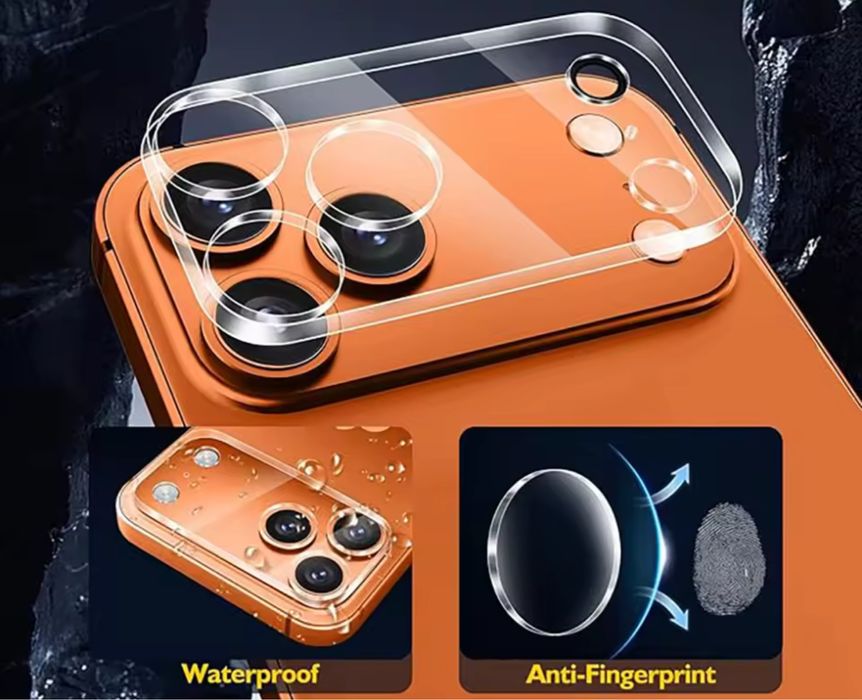 Iphone 17 17 AIR 17 PRO 17 PRO MAX Folie Camera Sticla Transparenta