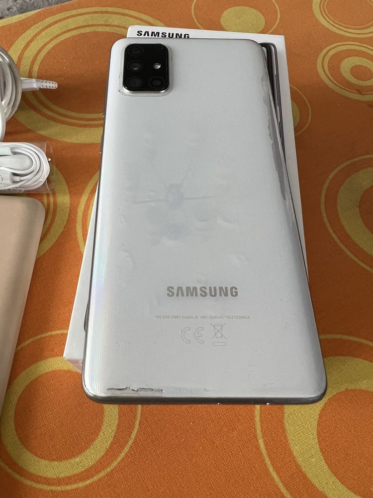 Смартфон Samsung Galaxy A71, Dual SIM, 128GB, 6GB RAM, 4G