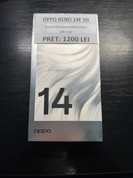 Amanet Vitan-AG.SOCULUI-Oppo reno 14f 5g neactivat