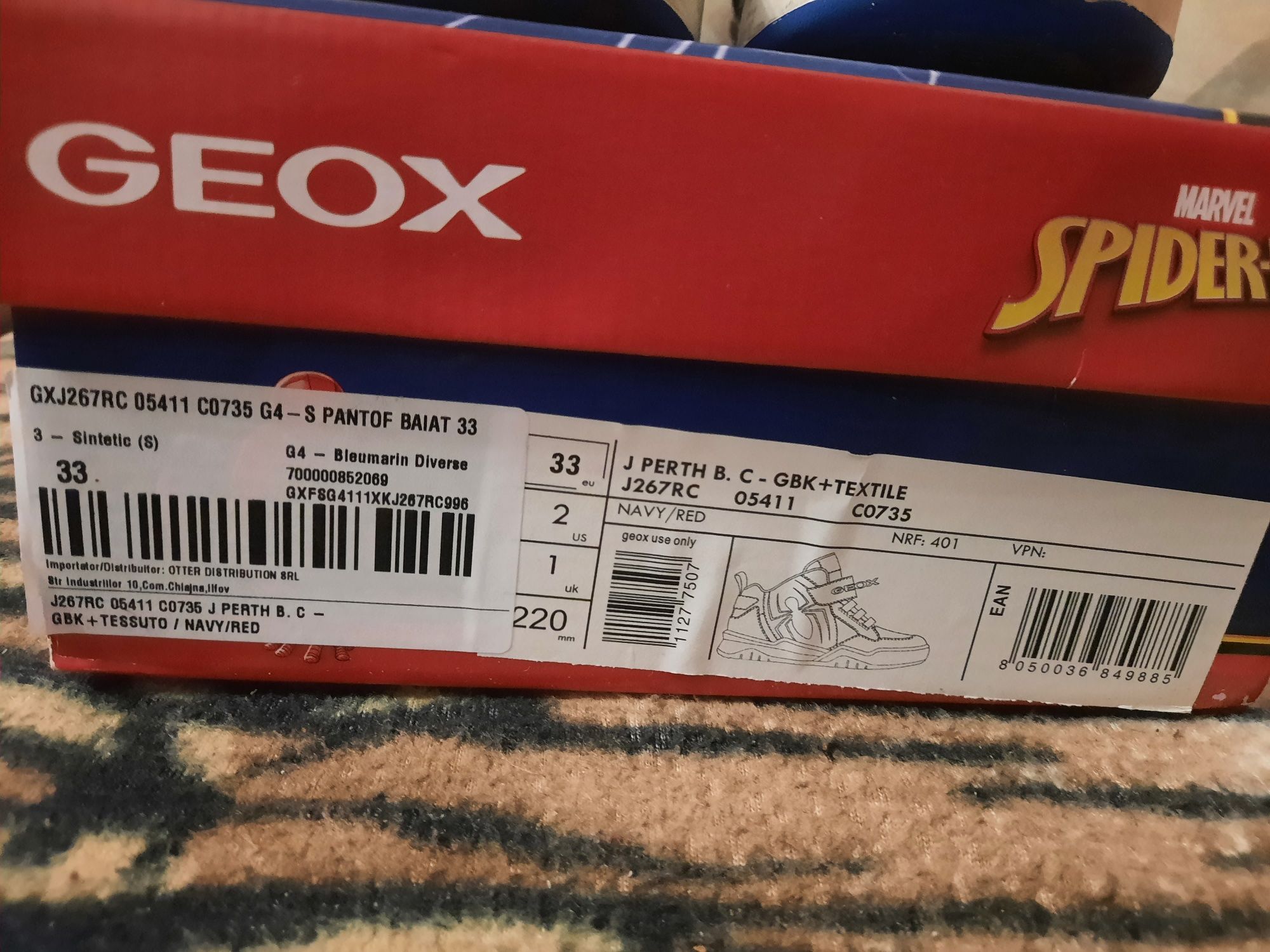 Geox Marvel Spider Man