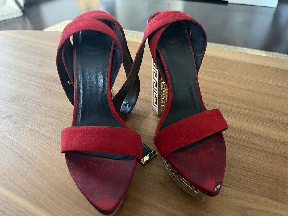 Sandale Versace rosii