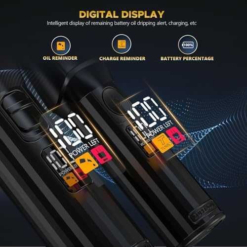 Нов Комплект машинки за коса брада 10 гребена тиха работа LCD за мъже