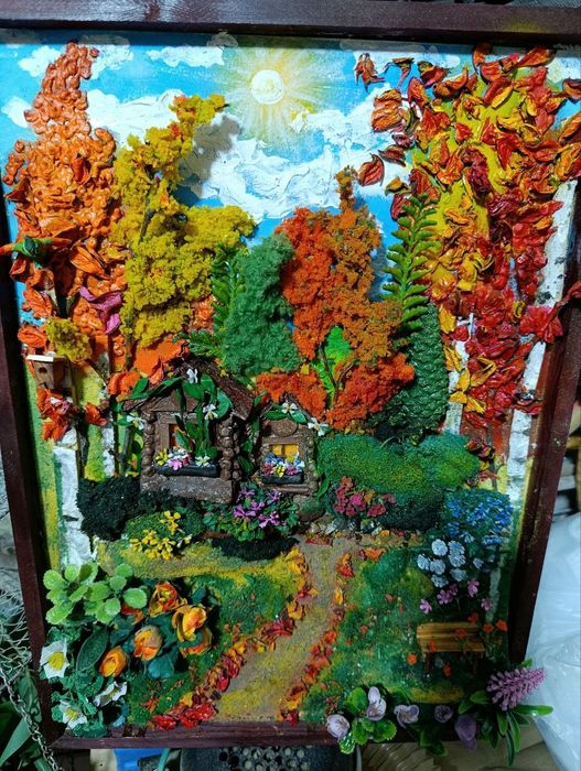 Настенное панно осень.