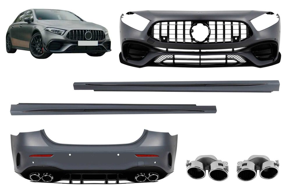 Pachet AMG Mercedes A-Class V177 Sedan (2018-Up) A45 Design