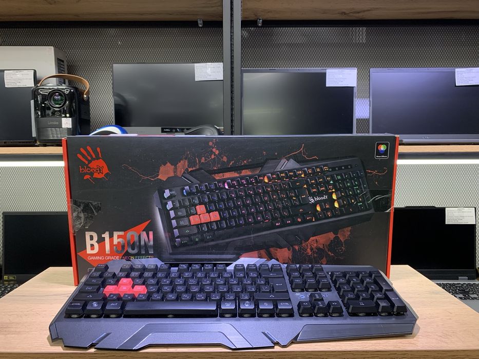 Игровая клавиатура Bloody B150N, проводная, в наличии 2 шт, 1146/А10