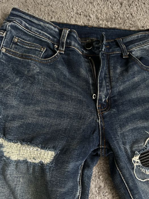 Blugi Skinny Cu Rupturi