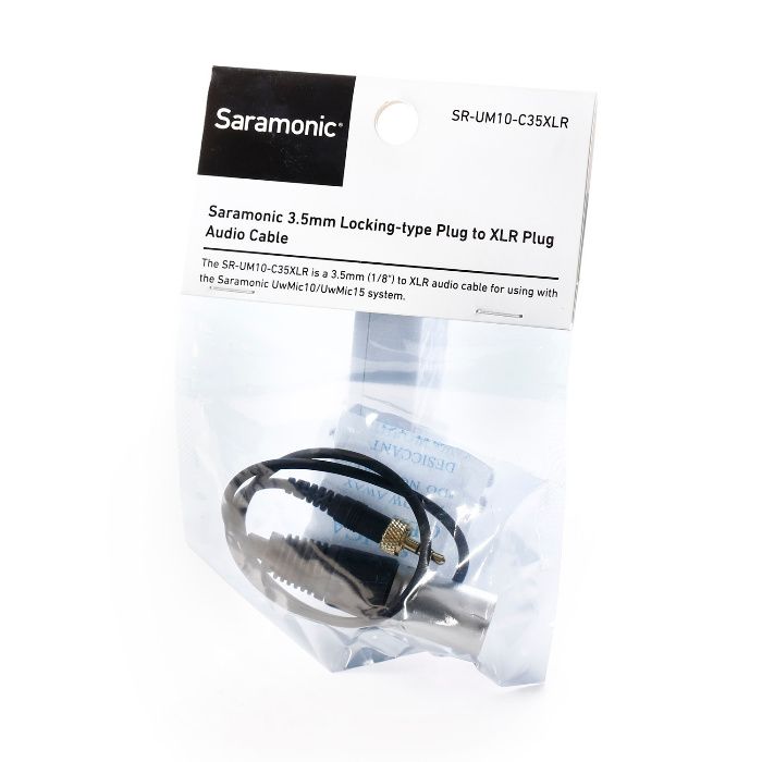 Saramonic SR-UM10-C35XLR Cablu XLR 3 pini Tata Jack 3.5 mm Stereo