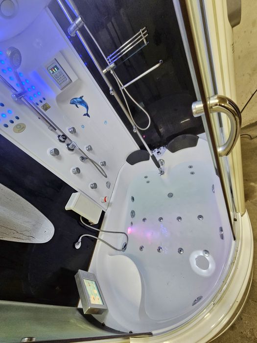 3в1 Душ кабина, Парна Баня, Джакузи за Двама 1.70х1.23