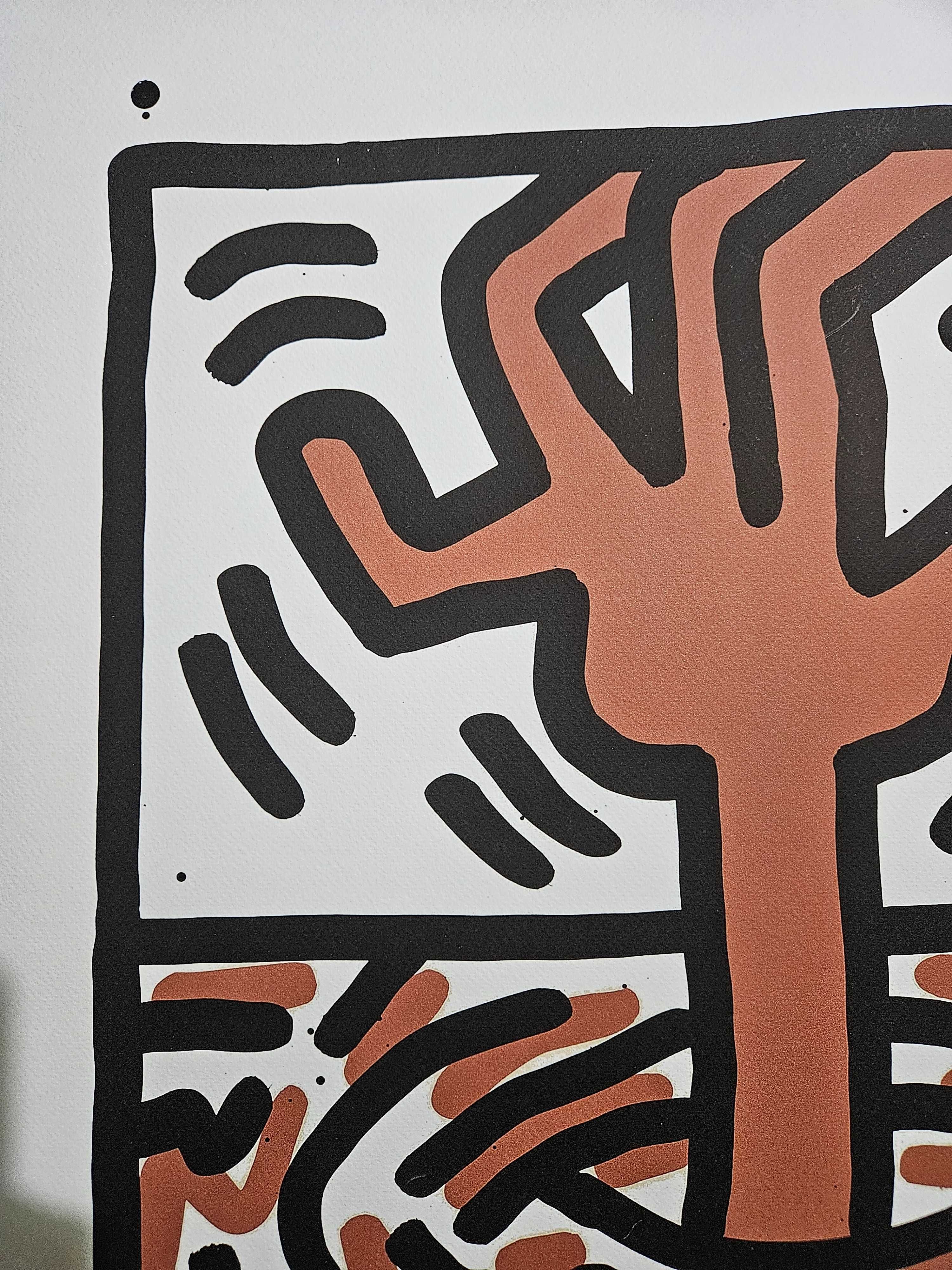 litografie Keith Haring