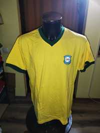 tricou brazilia brazil pele #10 marimea XL retro vintage