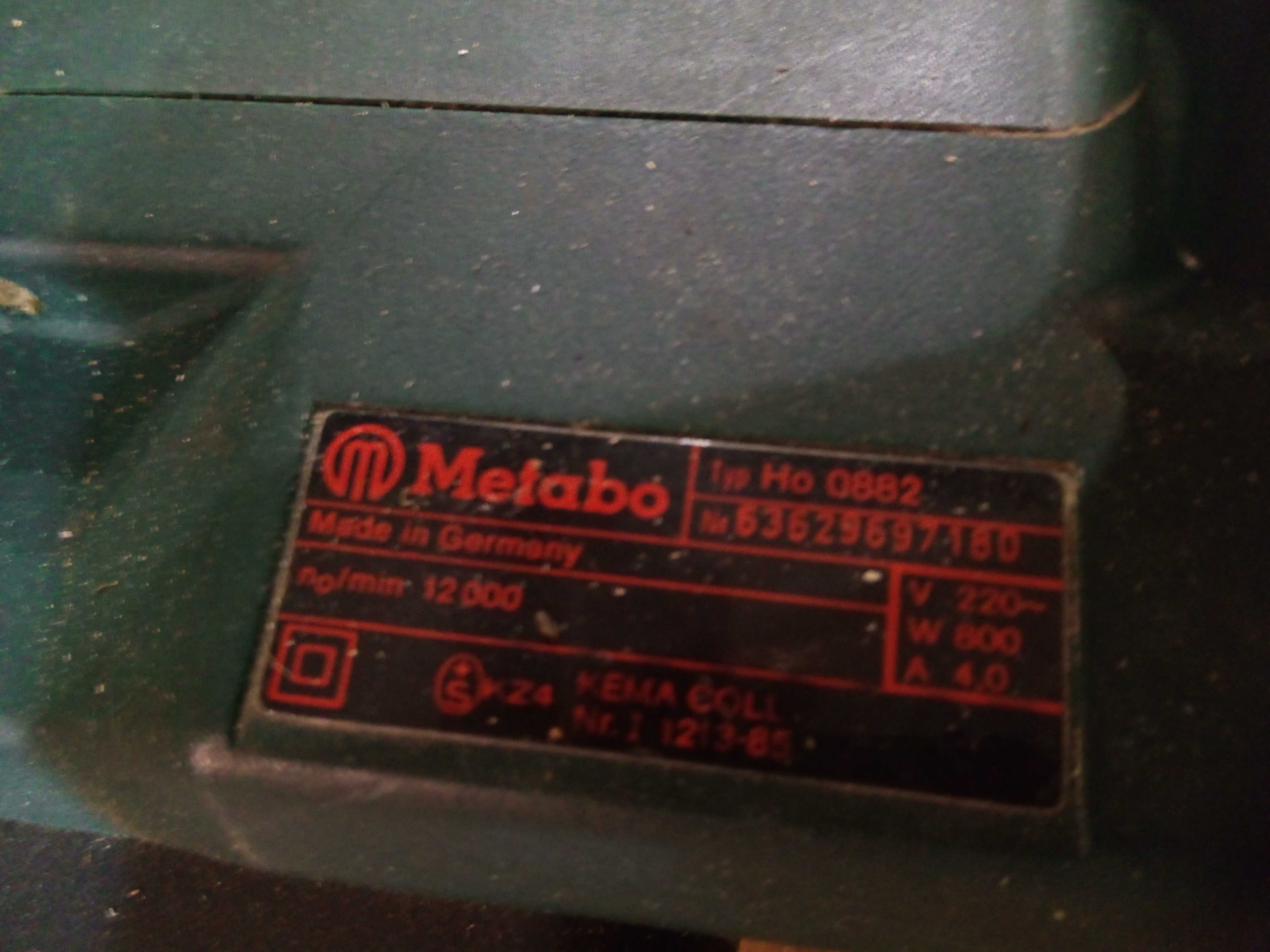 METABO HO 0882 Електрическо ренде 800W 82mm