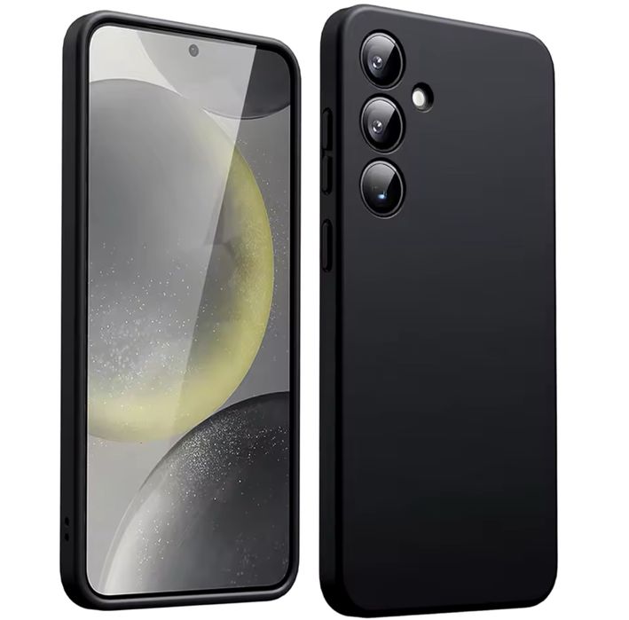 Husa Samsung S20/S21/S22/S23 Plus Ultra Slim Silicon Neagra / Clara