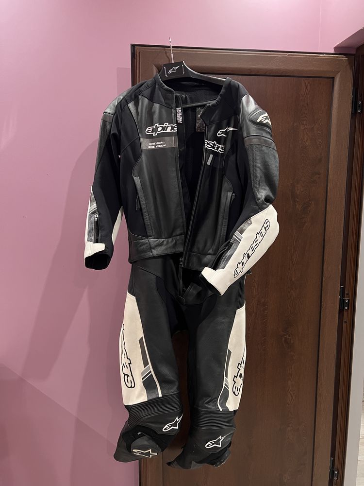 Alpinestars Gp Force Chaser V2 2pc Black/White