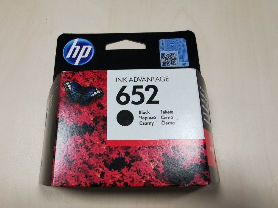 Cartus model HP 652 negru - NOU ORIGINAL SIGILAT black cartuse listare