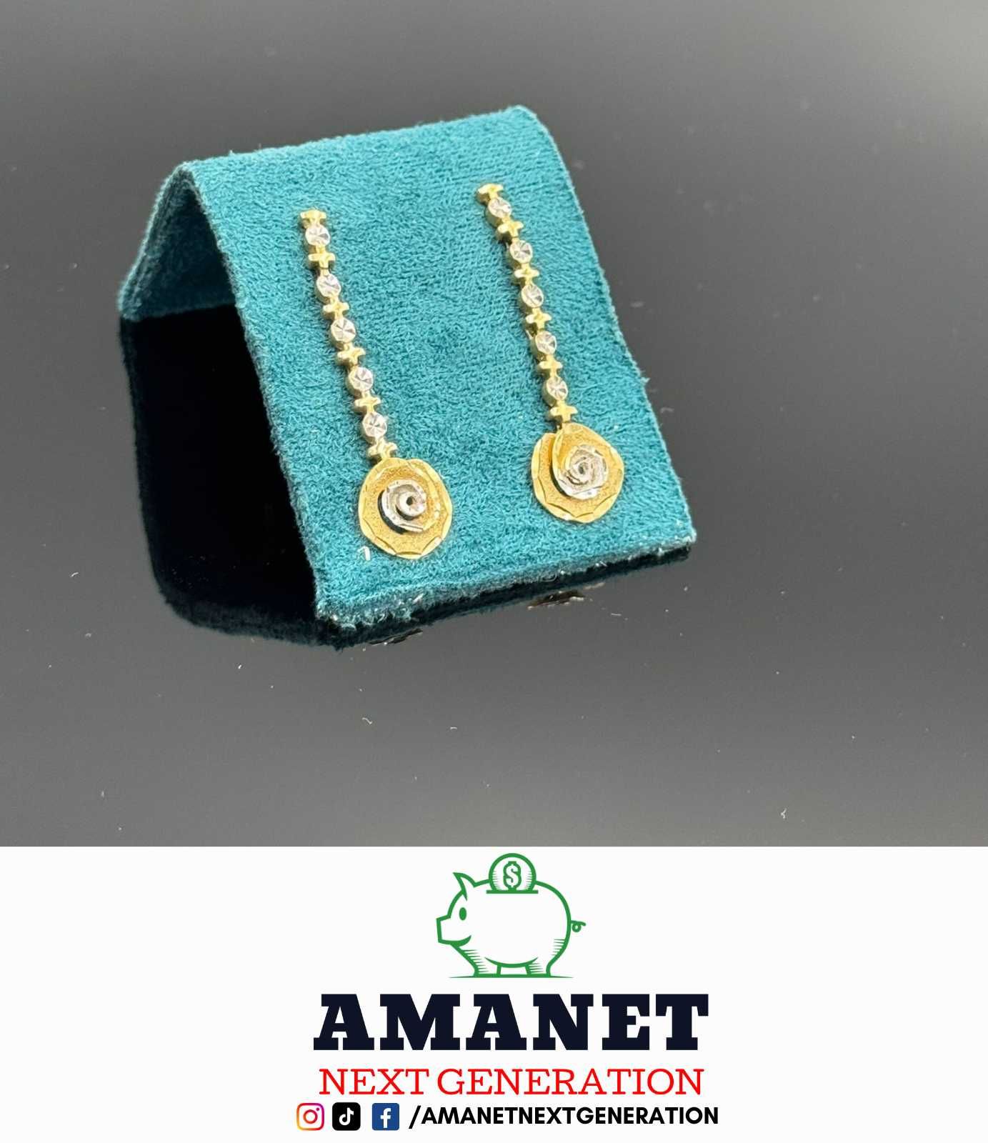 Amanet Next Generation/ Cercei aur 14k