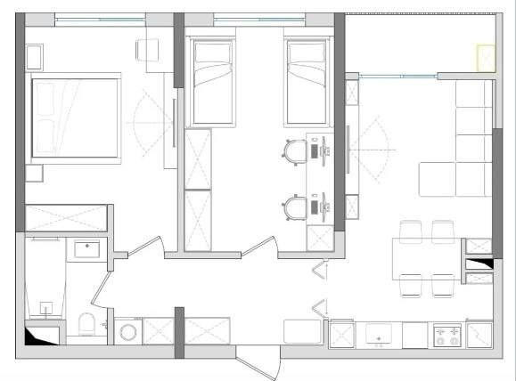 Продам 3/2/12 65,7м2 в ЖК NRG Mirzo-Ulugbek
