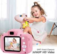 Camera foto copii, Toys Kids, baterie Li-Ion, LCD HD 2″, Roz