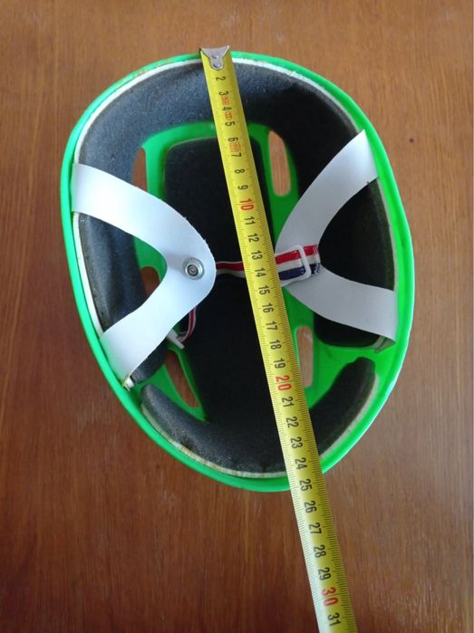 Детска зелена каска 59-62 см