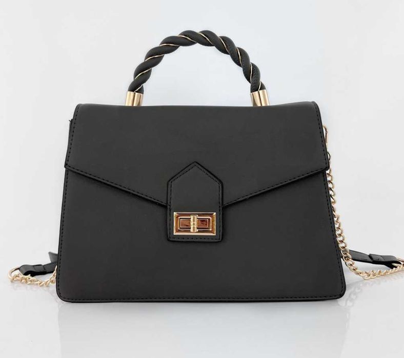 ПРОМОЦИЯ! Бутикова сива дамска чанта