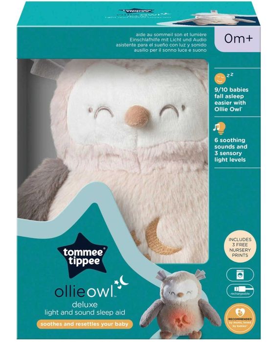 Бухалчето Оли Делукс / Ollie the owl Deluxe - голямо, нова версия