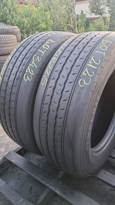 2 Anvelope Semperit Directie 315/60 R22.5 impecabile DOT 3423.