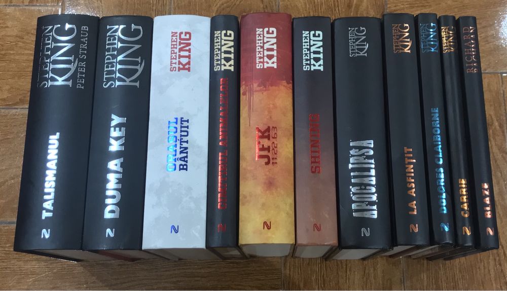 Stephen King Cimitirul animalelor serie completa hardcover 11 volume