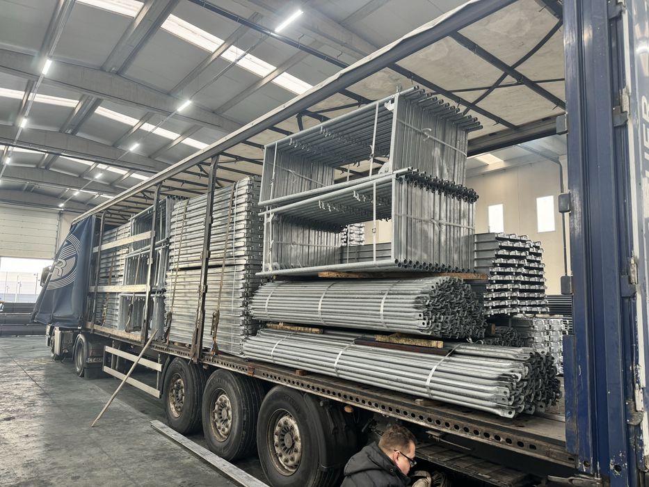 Горещо Поцинковано Скеле