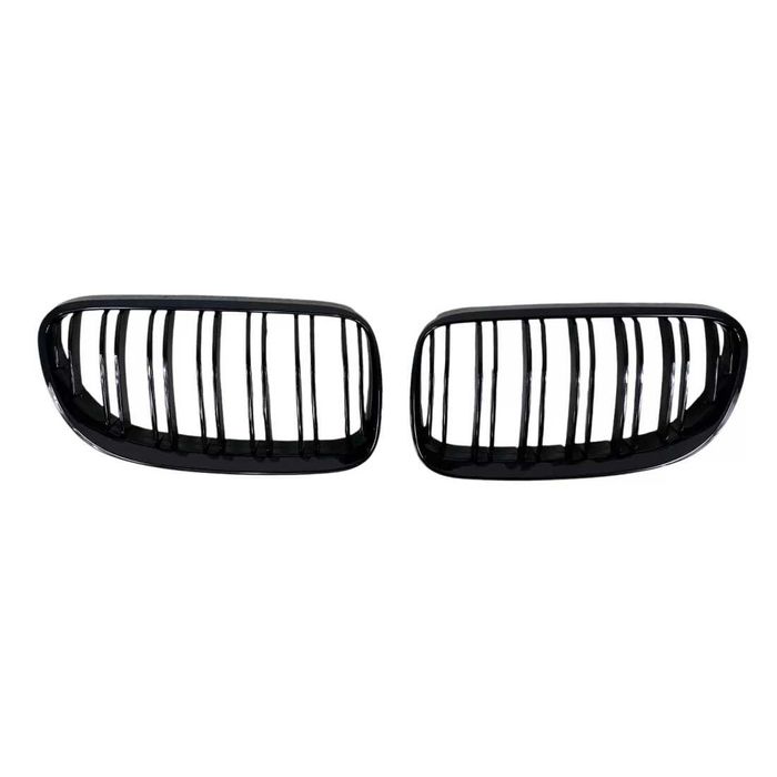 Двойни решетки BMW E92 - черен гланц - фейслифт