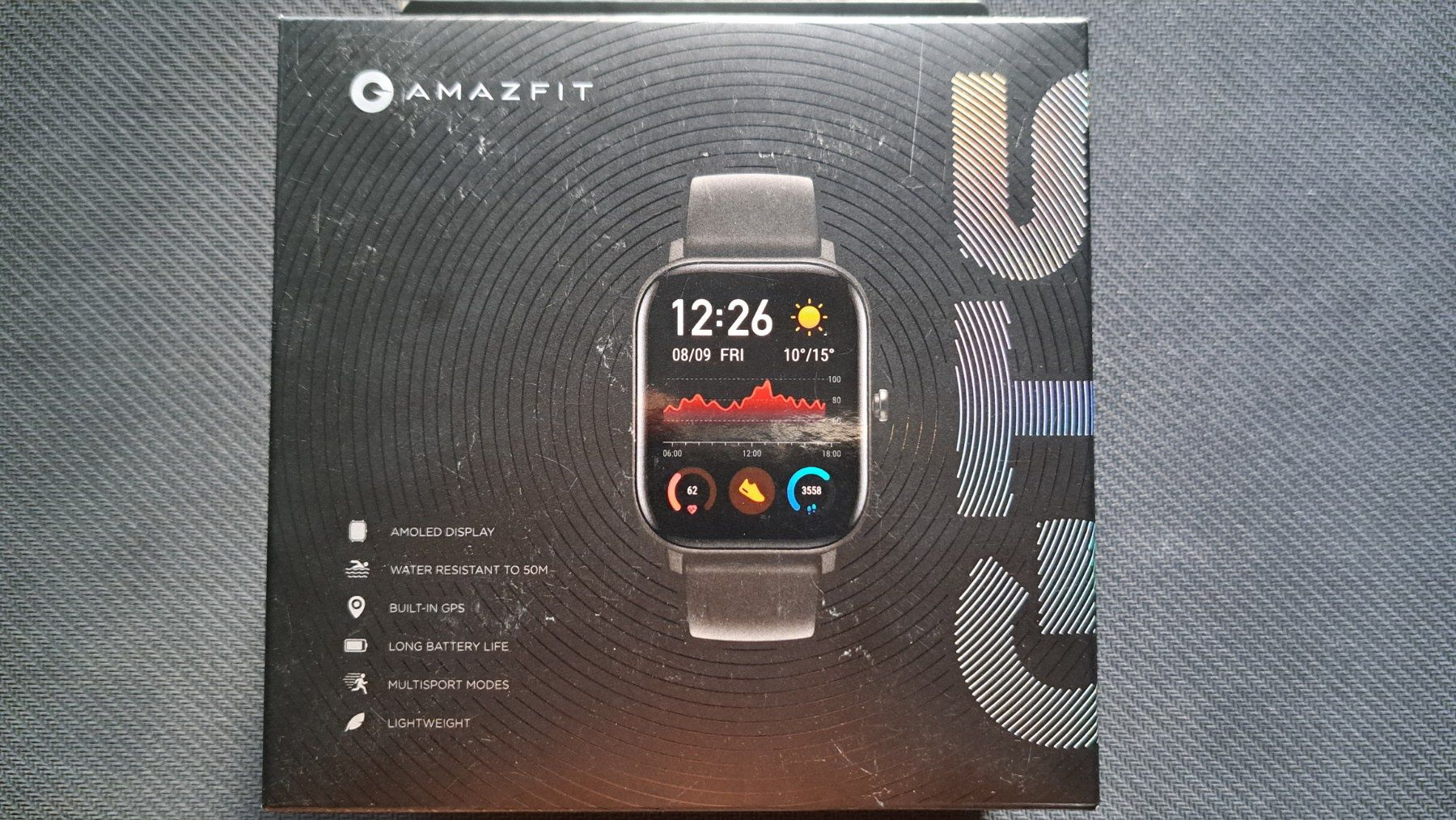 Часовник smartwatch Amazfit GTS  Obsidian Black