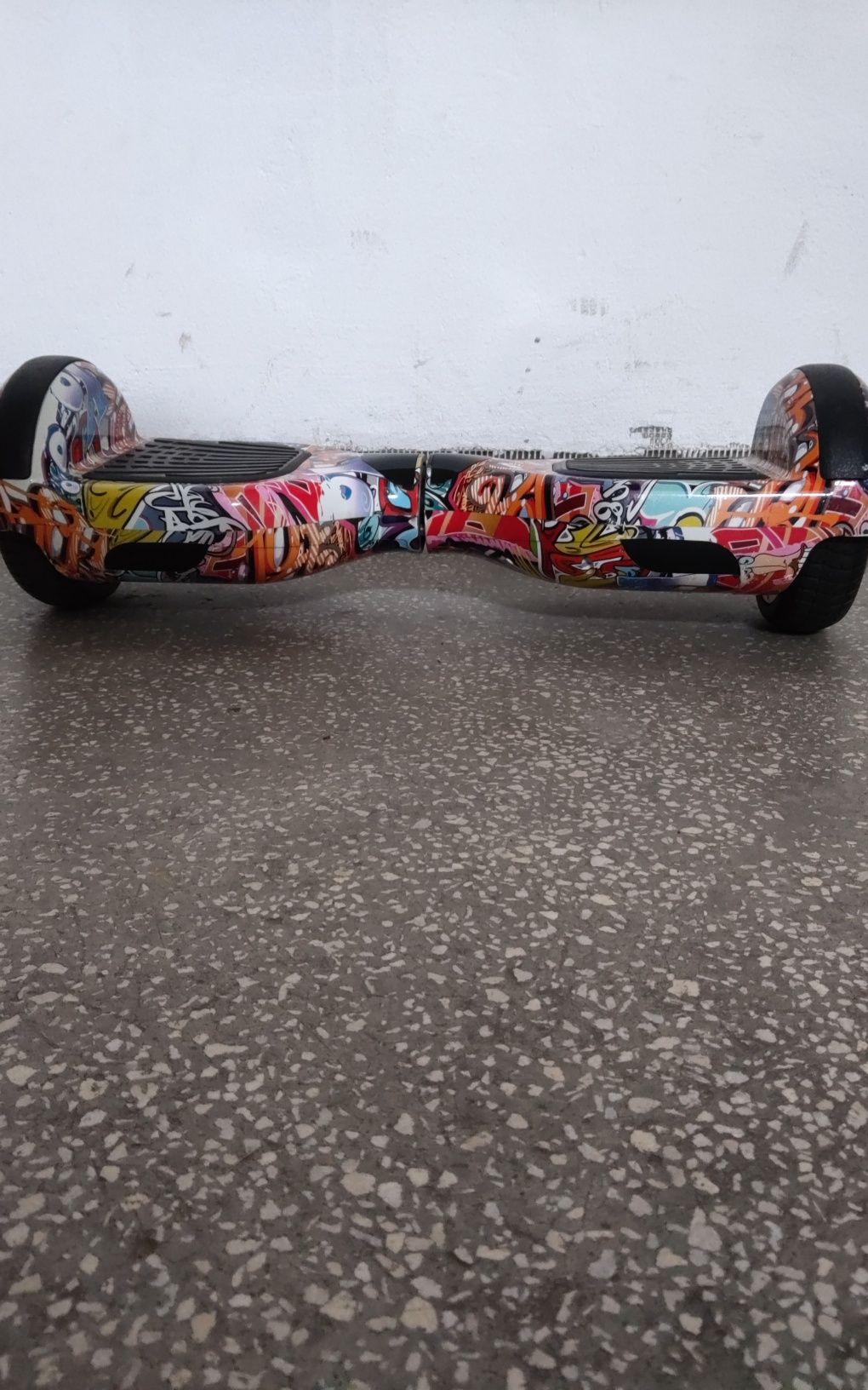 Hoverboard MYRIA Sky Rider MY7037YG, 6.5 inch, graffiti