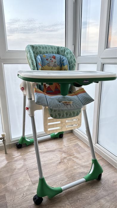 Детский стульчик 2 в 1 для кормления Chicco