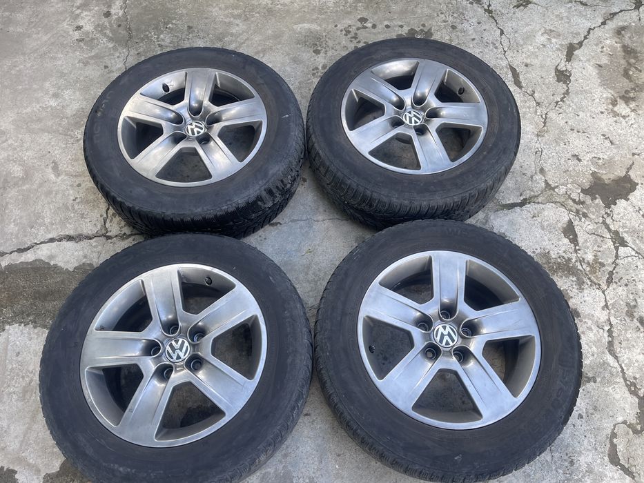 Jante 5x112+ Cauciucuri  iarnă 215/60 R16