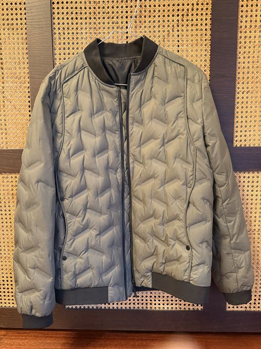 Jacheta cu puf de gasca