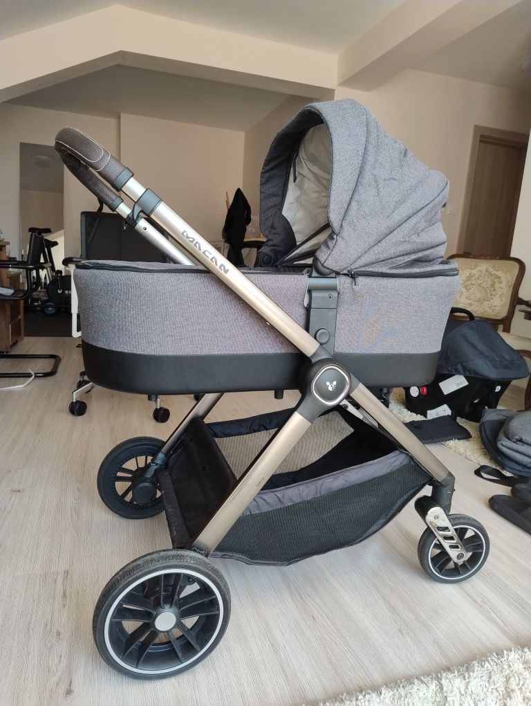 Детска количка Cangaroo Macan 2 in 1 + столче за кола